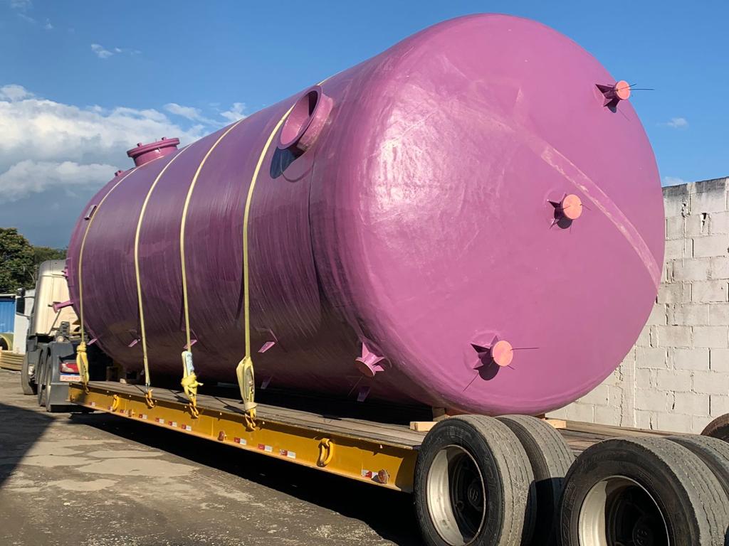 Tanques Industriais em Fibra de Vidro (PRFV)